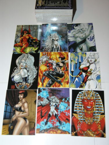 Lady Death Love Bites  Women of Chaos 72 Card Base Set Comic Images 2001