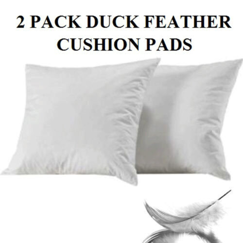 16" 18" 20" 22" & 24" DUCK FEATHER CUSHION PADS INNER INSERTS SCATTERS 