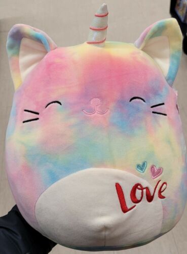 Details about  / Squishmallows Cali The Caticorn 11/" Plush Kellytoy 2021 Valentine/'s Day
