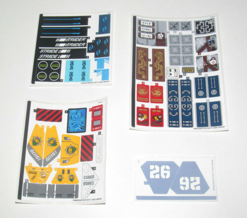 Lego ® Planche Stickers Autocollants Ninjago Le Film Choose Model NEW 
