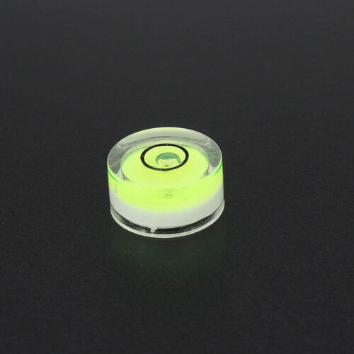 Tiny Disc Bubble Spirit Level Round Circle Circular Green Tripod TBEC 