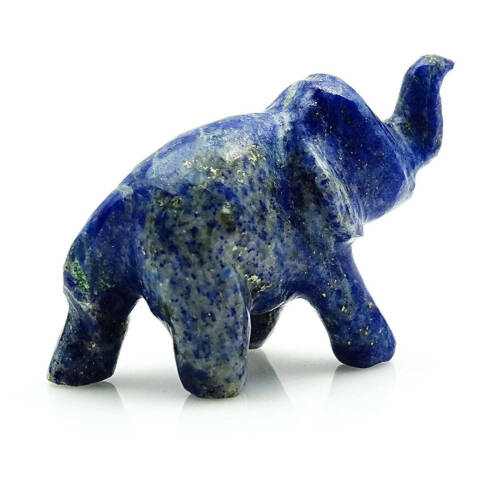 Harmonize Blau Lapislazuli Mini Elefant Reiki Healing Stein Geschenk-F2k