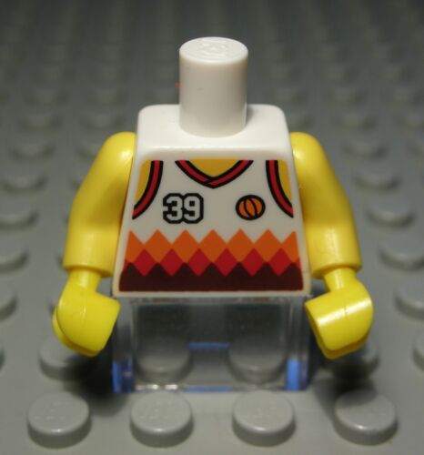 Figura de LEGO accesorios top blanco con decorativos 1004