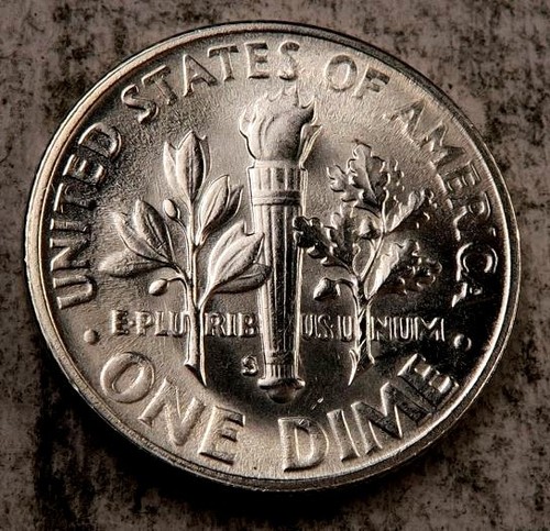 1 1951-S Roosevelt Dime //// Gem BU //// 90/% Silver //// 1 Coin