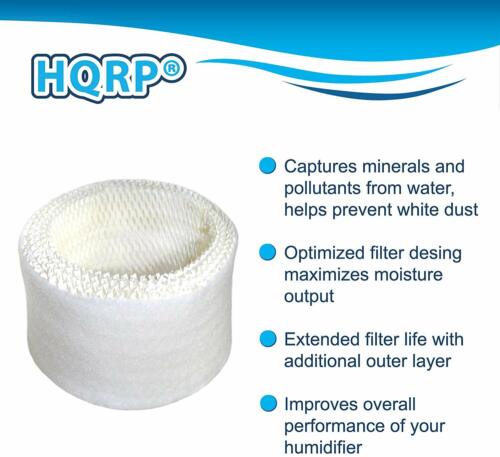 Wicking Humidifier Filter fits Honeywell HCM-500 HCM-530 HCM-540 HCM-550 HCM560 