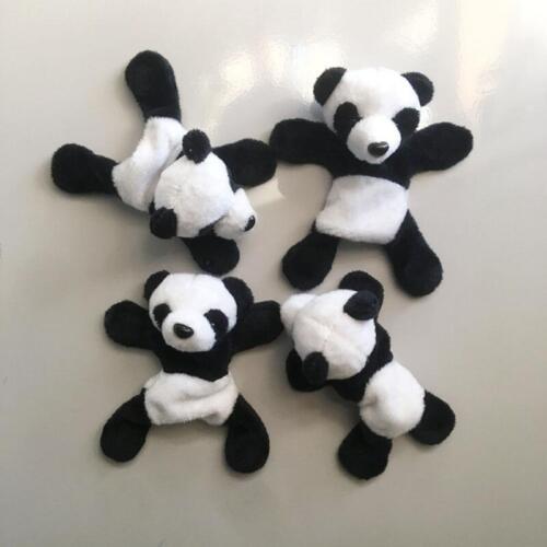 1Pc Cute Soft Plush Panda Fridge Magnet Refrigerator Sticker Home Decor Souvenir 