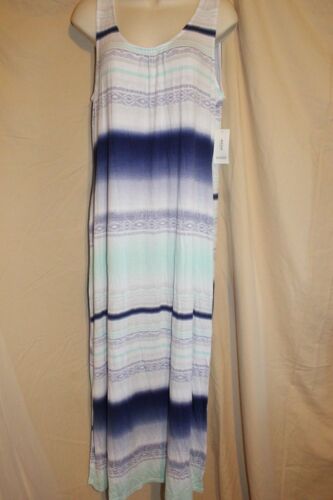 Alfani Intimates Nightgown Women&#039;s Sleepwear Aztec Stripe Casual Large L $54.50