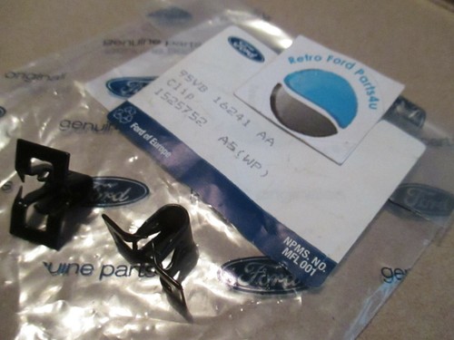 Ford Transit MK5 1995 2001 Genuino Nuevo Frente Smiley Rejilla asegurar Clips nos