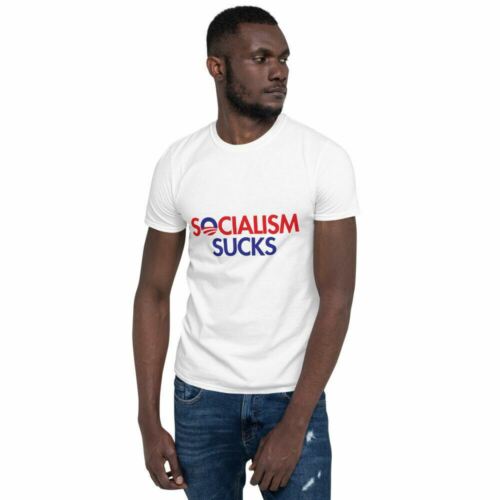 Socialism Sucks Gildan Short-Sleeve Unisex T-Shirt 