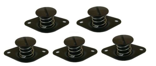 Self Ejecting Dzus Button 7//16 Slotted Alum 5 Pack Fasteners Quarter Turn .500