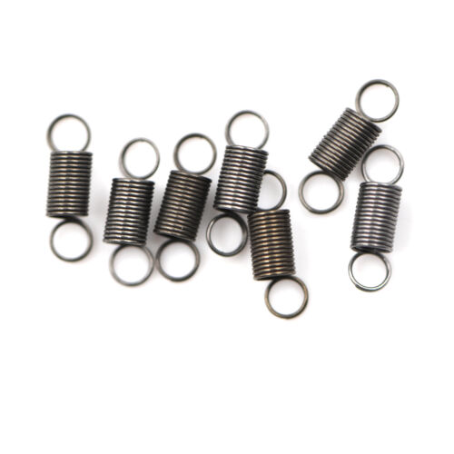 10pcs Metal Small Tension Spring With Hook DIY Remote Car Shock Absorber Toy SP