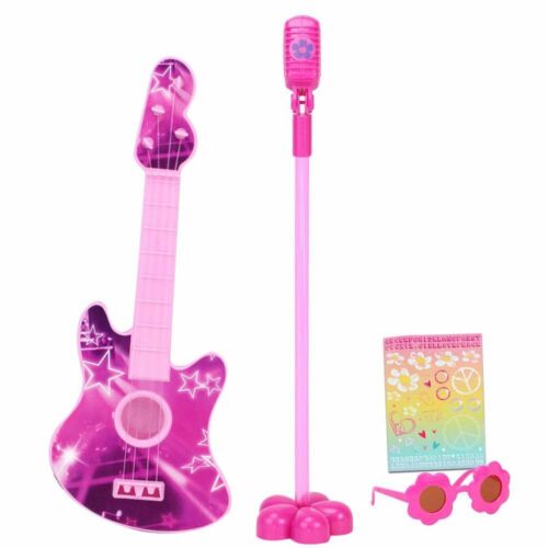 Music Set Guitar Microphone Glasses 18/" Accessory For American Girl Doll