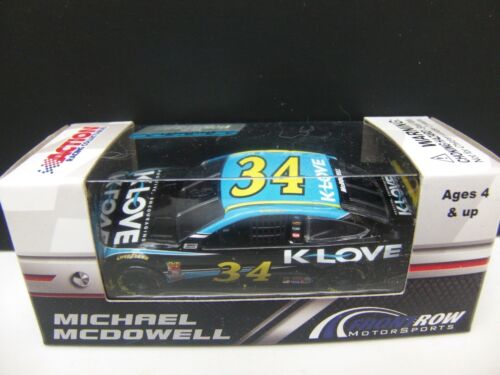 RARE Michael McDowell 2018 K-LOVE #34 Ford Fusion 1//64 NASCAR CUP