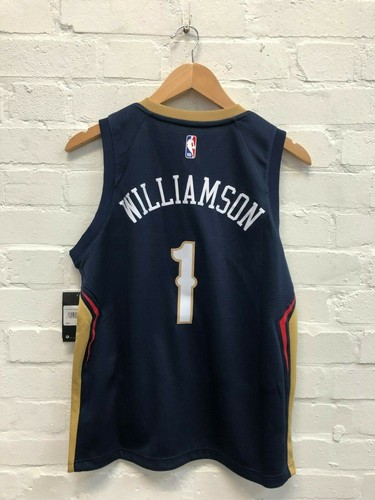 New 14-16 Years Williamson 1 Nike New Orleans Pelicans Kid/'s Icon Jersey