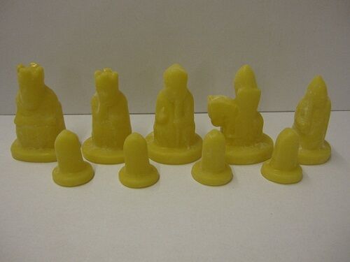2 CHESS SET LATEX RUBBER MOULDS MOLDS MOULDS 18 SUPERCAST NEW LEWIS 1