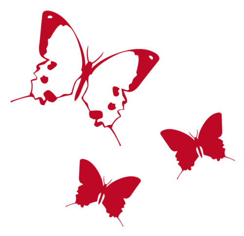 show original title Details about  / Butterfly 3 Piece Wall Tattoo Decal Sticker v3