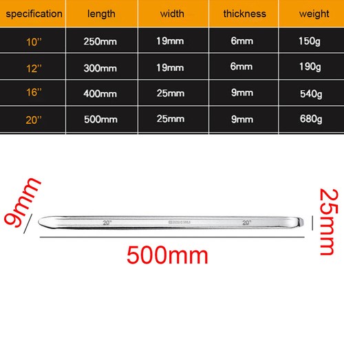 Chrome Vanadium Steel Repair Tool Electric Scooter Tire Crowbar Changer Bike
