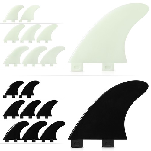 2PCS FCS Fins Surfboard Fin Thrusters Tir Fins Fiberglass Nylon Surf E4D1 3PCS