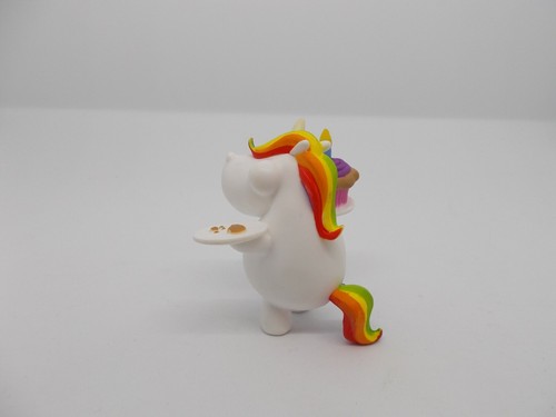 Bullyland Pummeleinhorn 44383 44384 44385 = 3x Figuren Einhorn Set Unicorn NEU