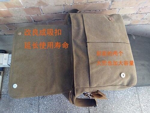 Chairman Mao Canvas Shoulder Messenger Bags Crossbody Satchel Lei Feng Pentagram
