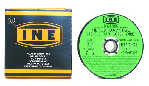 INETUB BA71TGS .030-Inch on 2-Pound Spool Carbon Steel Gasless Flux Cored