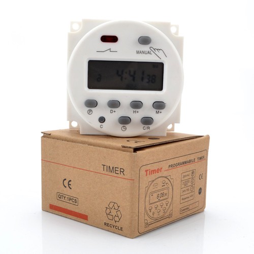 CN101A AC Digital LCD Power Timer Programmable Time Switch Relay Timers Outdoor