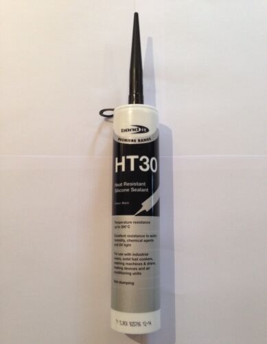 4 X Tubes Of Bond It HT30 High Temperature Silicone Black
