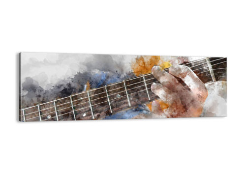 CUADROS LIENZO foto Impresión artista de guitarra musical 30 FORMAS ES 3448