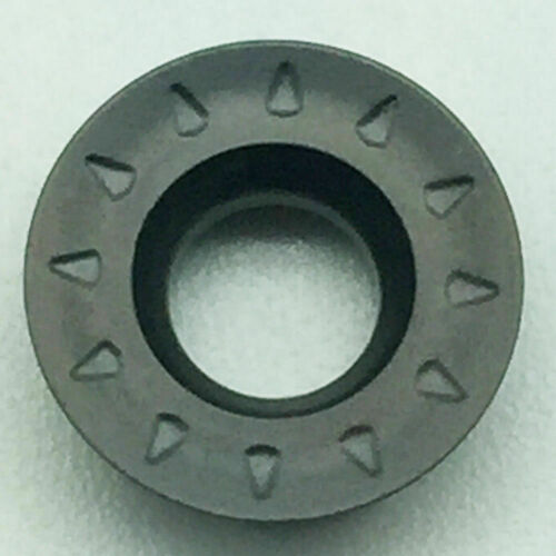 10pcs RPMT08T2M0E-JS LF6018 alloy carbide inserts round cutting tool inserts