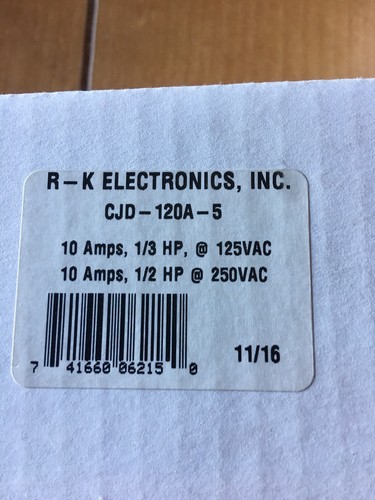 CJD120A5 RK ELECTRONICS CJD-120A-5