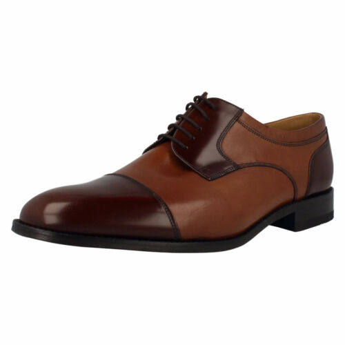 Loake SALE Wantage Tan /& Brown Leather Smart Lace Up Shoes
