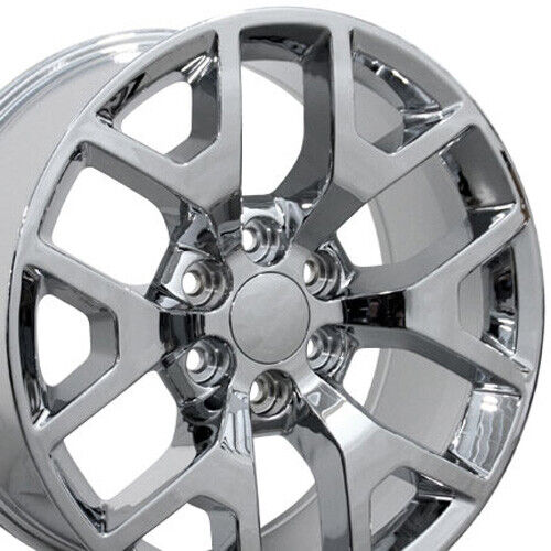22x9 5656 Rim Fits Chevrolet Silverado Tahoe Honeycomb Chrome Wheel 