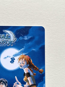 Skies of Arcadia Eternal Arcadia Japanese Phone Card Rare SEGA Dreamcast Prize