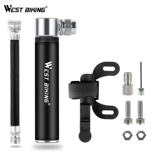 New Mini Portable Inflator Hand Pump Air Tire Cycling Bicycle Mountain Bike Tyre