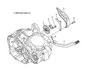Polaris ASM.,SHIFT PEDAL
