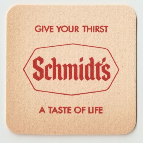 20 Schmidt/'s Give Your Thirst a Taste of  Life Coasters