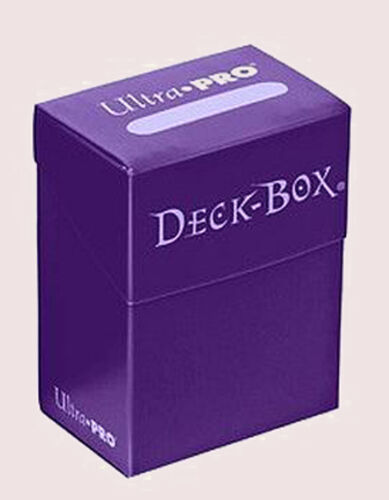 Ultra Pro PURPLE DECK BOX mtg Magic the Gathering collectible card games 