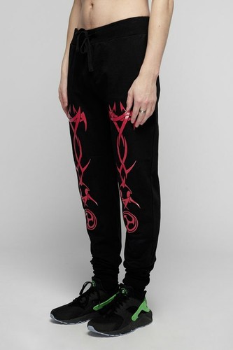 Long Clothing Bio Red Jogging Pants UNISEX Mishka HBA Selfridges Boy London