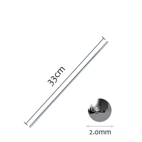 Easy Melt Welding Rods Low Temperature Aluminum Wire Brazing 2/3mm x 50/33cm 