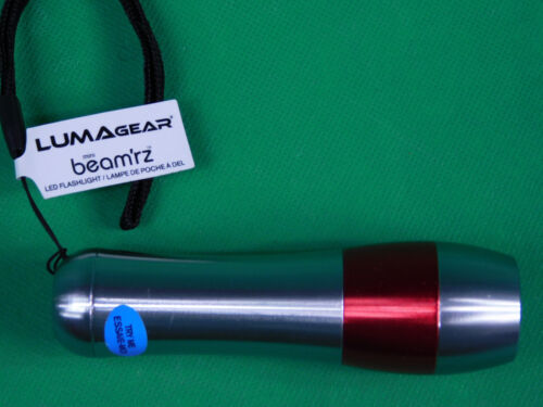 LumaGear Mini Beam&#039;rz LED Flashlights MB2959  Red Green Black Blue NEW