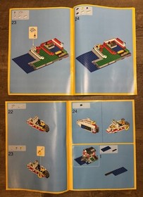 LEGO CREATOR Set 5770 Lighthouse Island, 2 Instruction Manuals ONLY