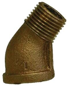 New Bronze 45 deg Street Elbow brass Fittings 44203 1/2&#034;