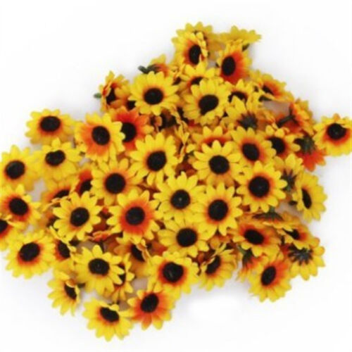 10X Cute Artificial Chrysanthemum Daisy Silk Flower Craft Home Party Decor