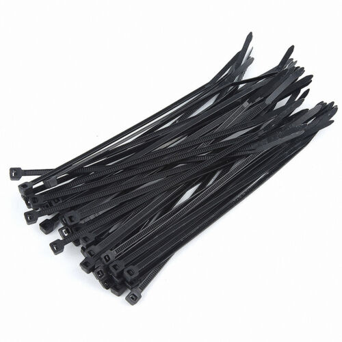 Attaches De Câbles En Nylon Zip Tie Wraps Noir 3/4/5/8/9 long 80-1020 mm Verrouillage en plastique 