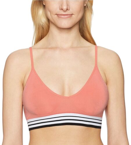 For A-C Cups Mae Women/'s Seamless Plunge Lounge Bralette Small