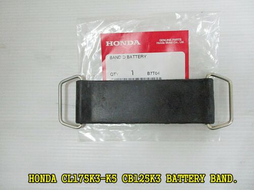 HONDA CL175 K3-K5 CB125 K3 1976-1982 BATTERY BAND GENUINE ES710