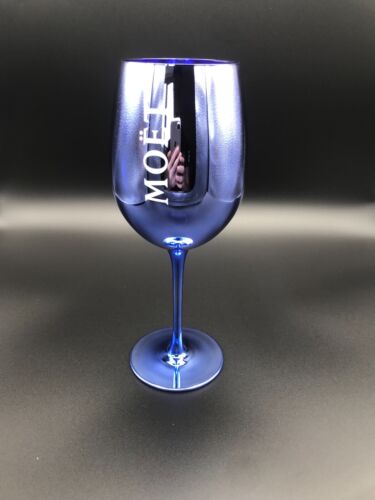 Moet /& Chandon Champagner Glas Gläser Blau NEU OVP