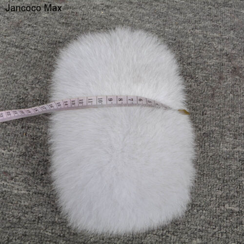 New Women Real Fur Cuffs Hand Wrist Ring Wristbands for Parka Jacket 07231