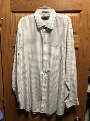 Gray Check Pattern. Details about  / Dardis Clothiers 18.5 X 36-37 Dress Shirt Non-Iron NWT