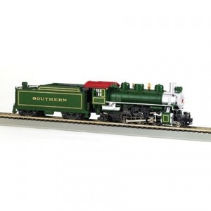 Bachmann Trains Prairie 2-6-2 with Smoke and Tender - Southern (Green
